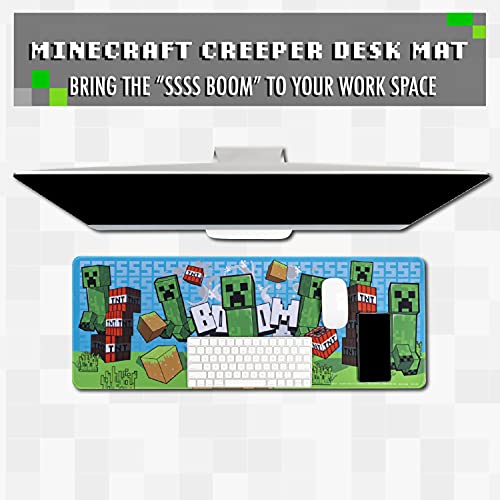 Paladone Minecraft Creeper Desk Mat - Officially Licensed Merchandise #TOP1