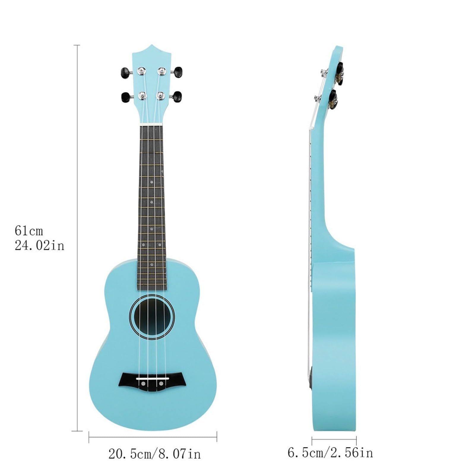 Ukulele Per Principianti Strumento In Legno Massello Per Principianti Di Piccola Chitarra Ukulele Da 23 Pollici(Ukulele)