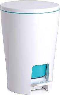 TATAY 4434913 Diabolo - wiadro do łazienki, kolor turkusowy