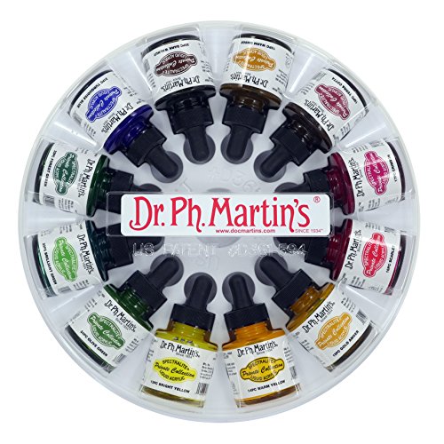 Dr. Ph. Martin's Spectralite Liquid Acrylics Set of 12