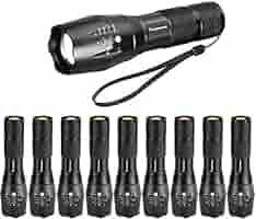 LED Flashlight Super Bright 2000 Lumen LED Flashlights