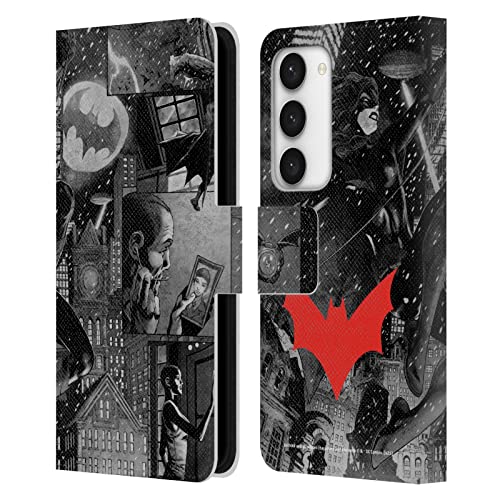 Funda de cuero Batman Samsung Galaxy S23 con tapa tipo libro