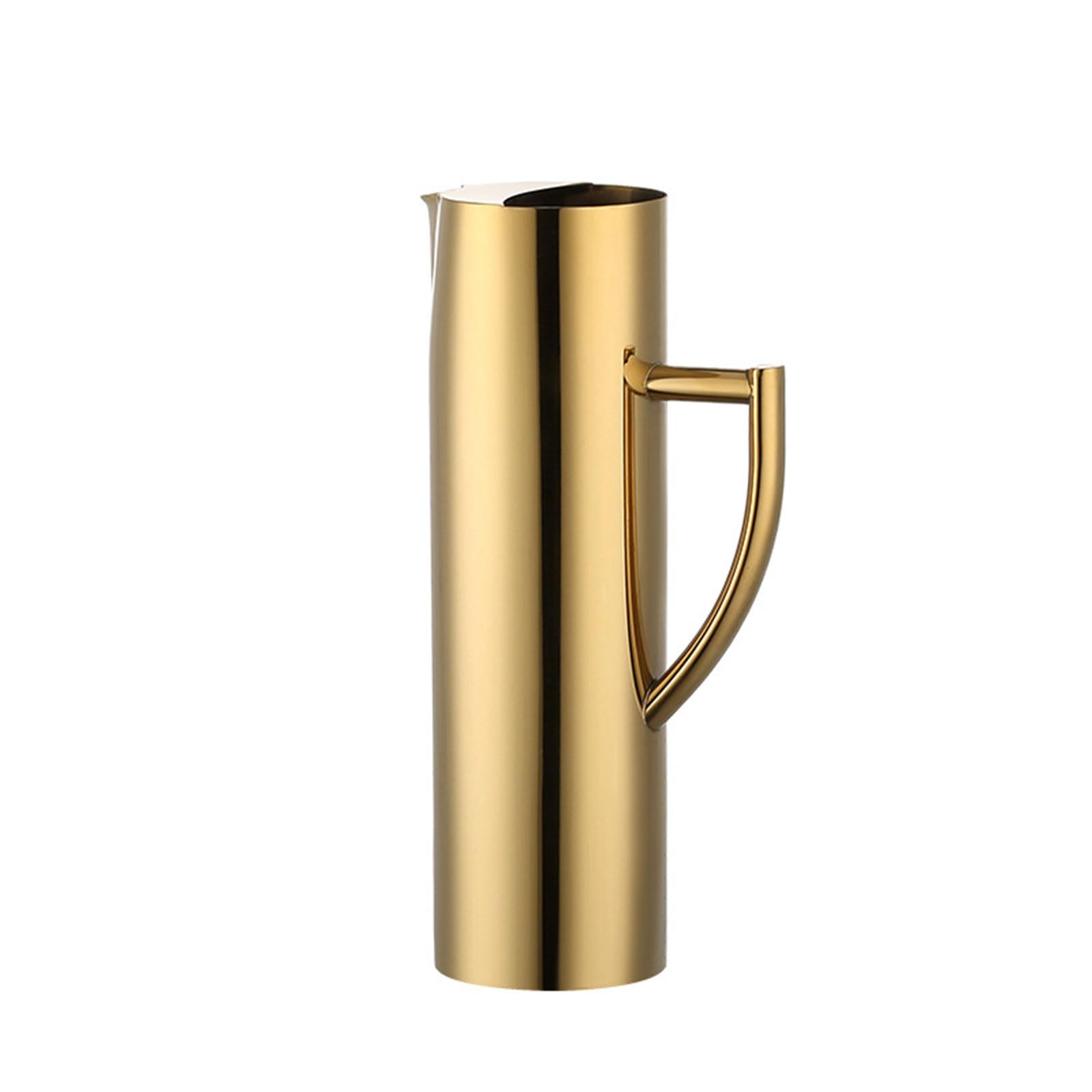 PANGBOER Drink Dispensers Cold Kettles Beverage Container Stainless Steel Pitcher Large Water Kettles with Handle for Gatherings Stainless Steel Pitcher