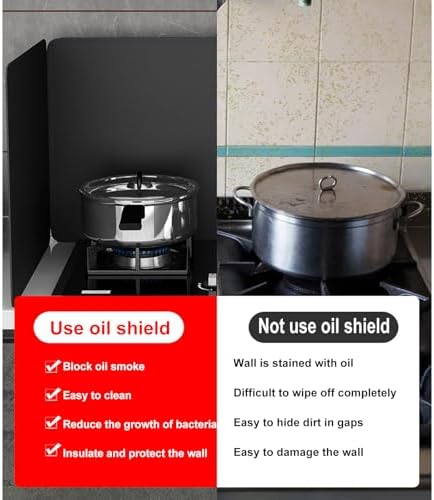 Foldable Nonstick Oil Splash Guard - 30x30cm Cooking Splatter Shield, Easy to Clean, Customizable Kitchen Protector, Perfect for Frying & Grilling, Durable & Reusable