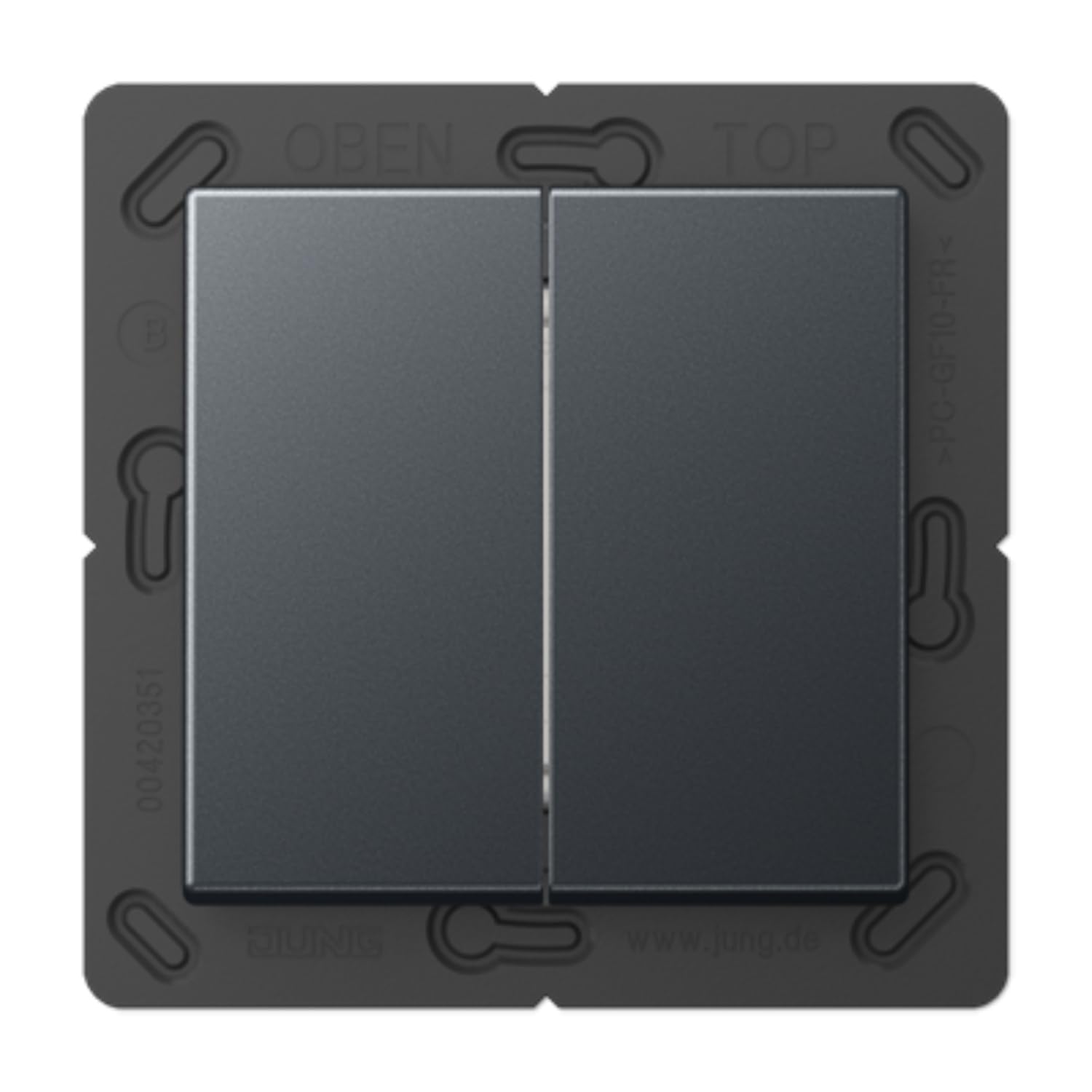 Émetteur radio Bluetooth A JUNG BLEA595ANM anthracite bouton connecté