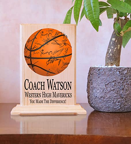 Broad Bay Personalized Coach Gift Plaque Signable By Team Custom For Coaches #TOP26