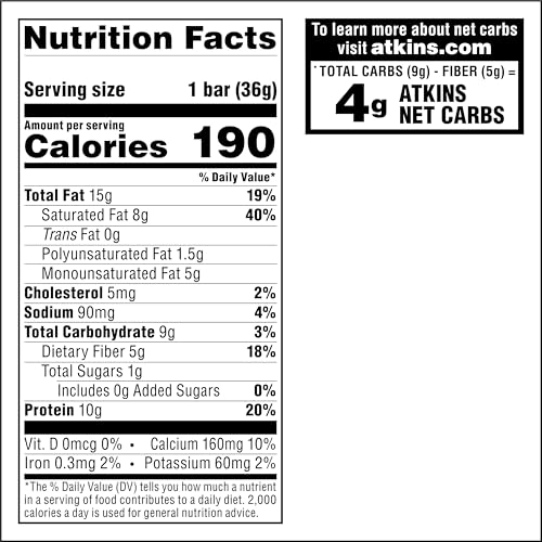 Image of Atkins Lemon Wafer Crisps, Protein Snack, 10g Protein, 4g Net Carbs, 1g Sugar, 5g Fiber, 5 Count