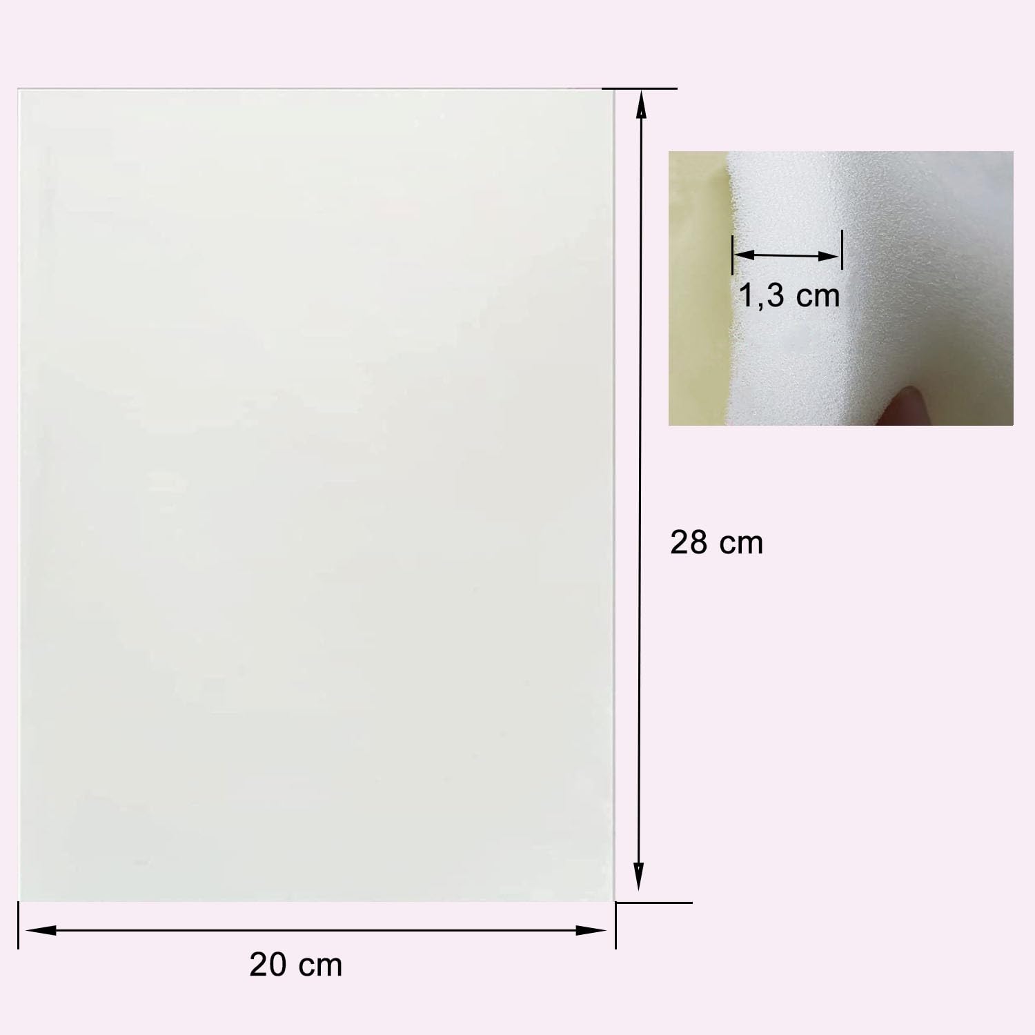 4 Päckchen Lipo-Schaumstoff-Pads Ab Board nach Operationen 20 x 28 x 1,3 cm Fettabsaugung Chirurgie Foam Sheet Hilfe bei postoperativer Fettabsaugung, Bauchdeckenstraffung