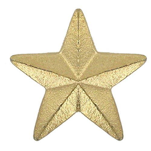 Image of SHOP AWARDS AND GIFTS Gold Chenille Lapel Pins for Student Recognition in Academics and Sports, Small Star, 7 /16 Inch, Pack of 20