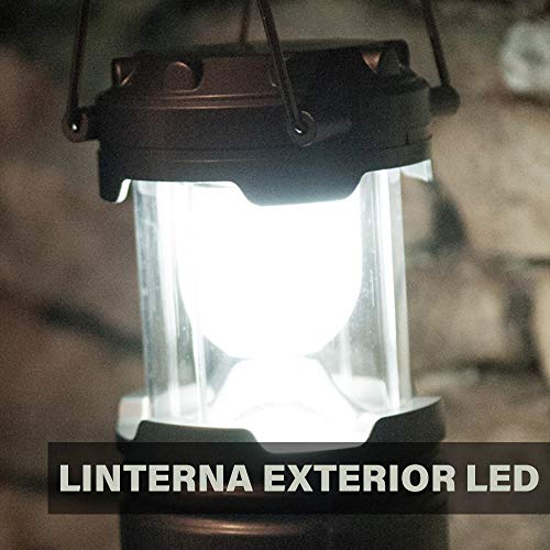 PROMO SHOP Lampada da Campeggio Pieghevole a LED