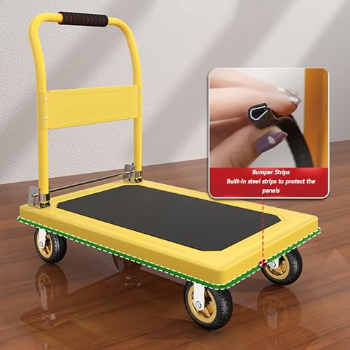 Carretilla plegable portátil para equipaje capacidad 300kg miniatura 3
