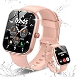 Csasan Smart Watch for Men Women Answer/Make Call, 1.91" HD Touch Smartwatch Sleep/Heart Rate/Steps Monitor, 110+ Sports Fitness Watch, IP68 Waterproof Tracker Watch for Android iOS Pink