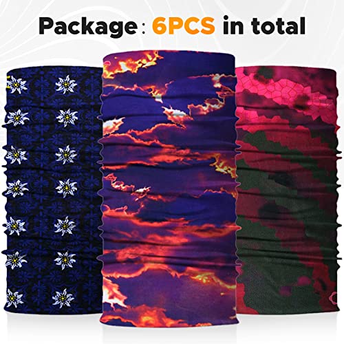Image of JOEYOUNG Headwear, Bandana, Neck Gaiter Head Wrap Headband Balaclava Magic Scarf
