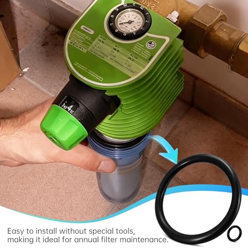 Dichtungen für Grünbeck Wasserfilter - Dichtungssatz für Grünbeck Geno Feinfilter FS 1\/FSD 1\, Wasserfilter Einsätze O-Ring für Filter Wartung Zubehör, Hauswasserfilter Ersatz Set, Nr.:100001 (4 Stk)