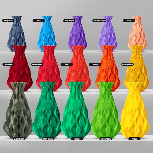 Image of ERYONE PLA Filament 3D Printer PLA Filament 1.75mm + /- 0.03mm, PLA Filament 1KG Cardboard Spool(2.2LBS), Green