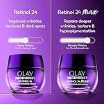 Olay Retinol Night Cream for Women, MAX, Anti-Aging Face Mousturizer, Fragrance-Free, Non Greasy - Anti-Wrinkle, Smooth Fine Lines, Hydrating Skin Care - Triple Collagen Cream, Niacinamide, 1.7oz - Image 3