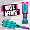 Bed Head Wave Affair Jumbo 3 Barrel Hair Waver | Quick Styling, Serious Hold, Less Heat Damage | Heat Protectant Glove Included for Easy, Custom Styling