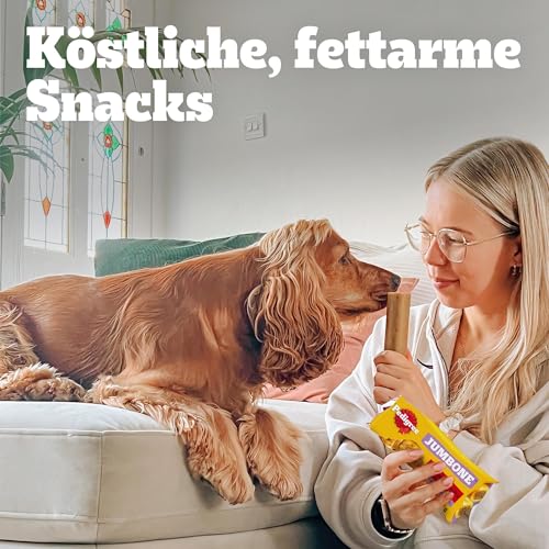 Pedigree Jumbone Riesenknochen Groß Rind & Geflügel Geschmack Hundesnack 12 x 1 Stück
