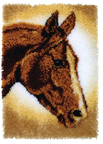 Image of Wonderart Latch Hook Yarn, Classic Horse