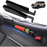 2025新型 レクサスGX専用 車隙間埋め GX470 GX460 GX550車用隙間埋めシートカーシート収納小物収納小物の落下防止車内アクセサリー取り付け簡単2個入り(Color:ブラック)