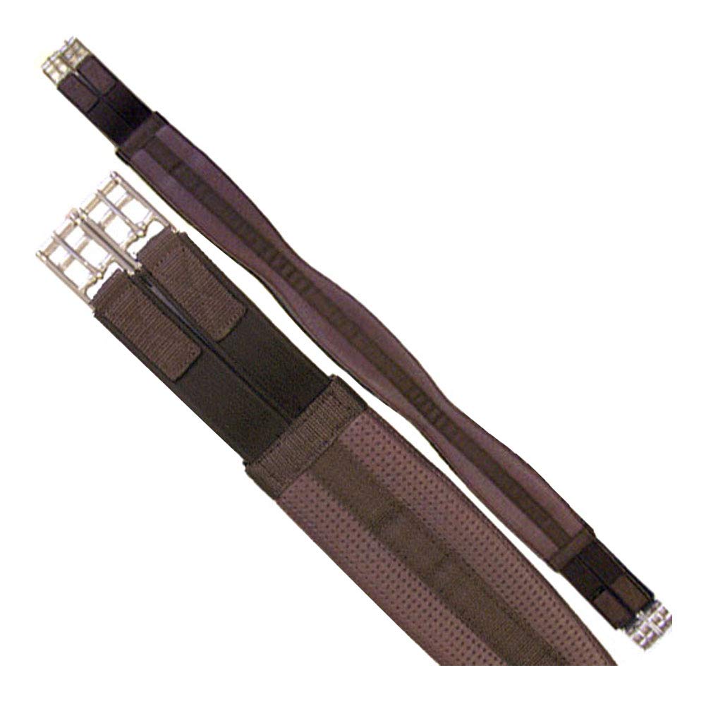 Intrepid International Shaped English Girth, 42, Brown