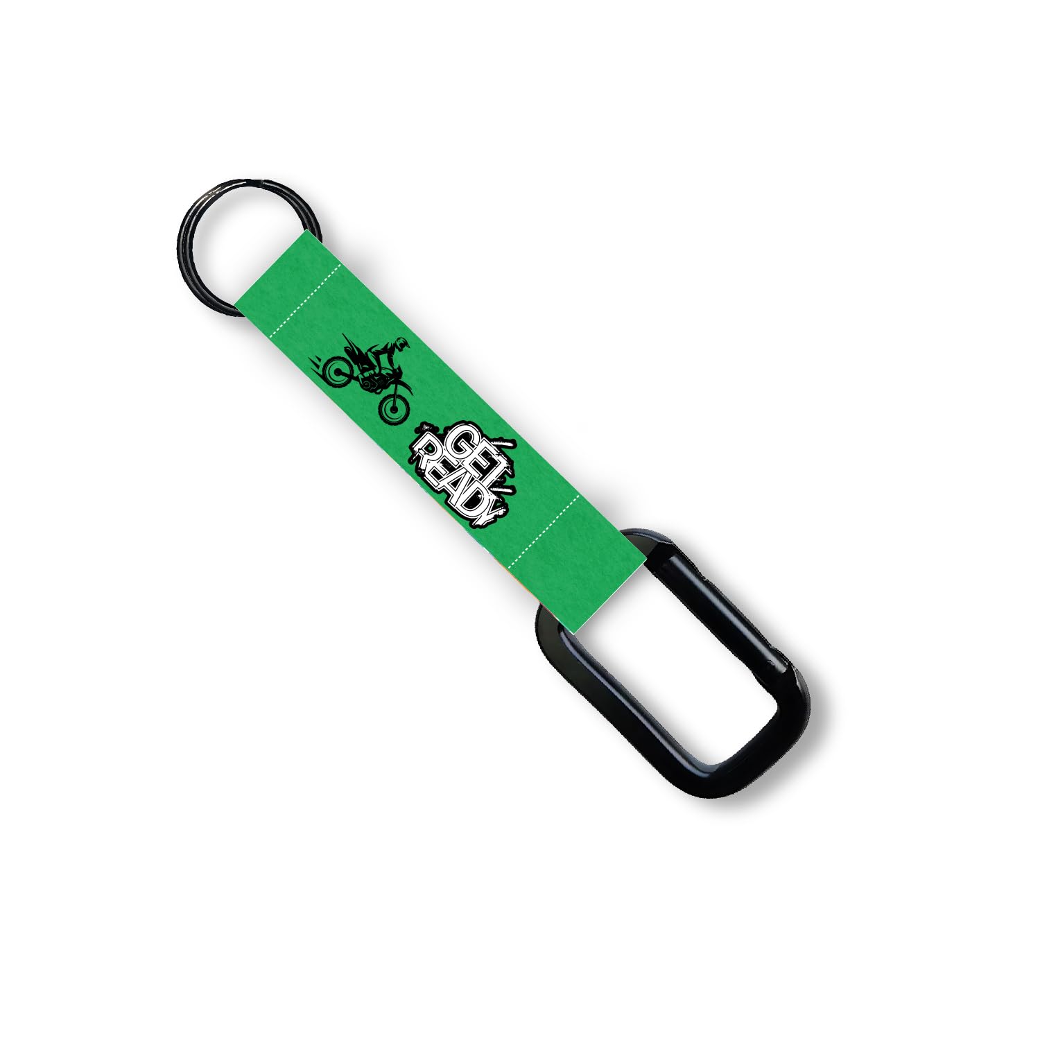 ISEE 360® Get Ready Race Lanyard Keychain For Bikes Car Riders Hook and Ring Keychains (L x H 9 x 2 Cms)