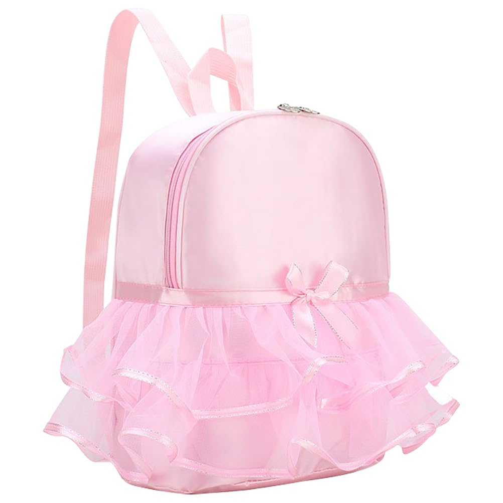 VALICLUD Zaino Per Danza Classica Bambini 12.99In X 10.24In X 5.12In Borsa Da Balletto Leggera Con Ampia Capacità Per Abiti Da Ballo Scarpe E Accessori Per Scuola E Attività Sportive Quotidiane