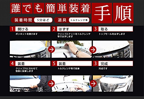 シェアスタイル　フードトップモール シェアスタイル (予約 受注生産) アルファード 30系 フードトップ