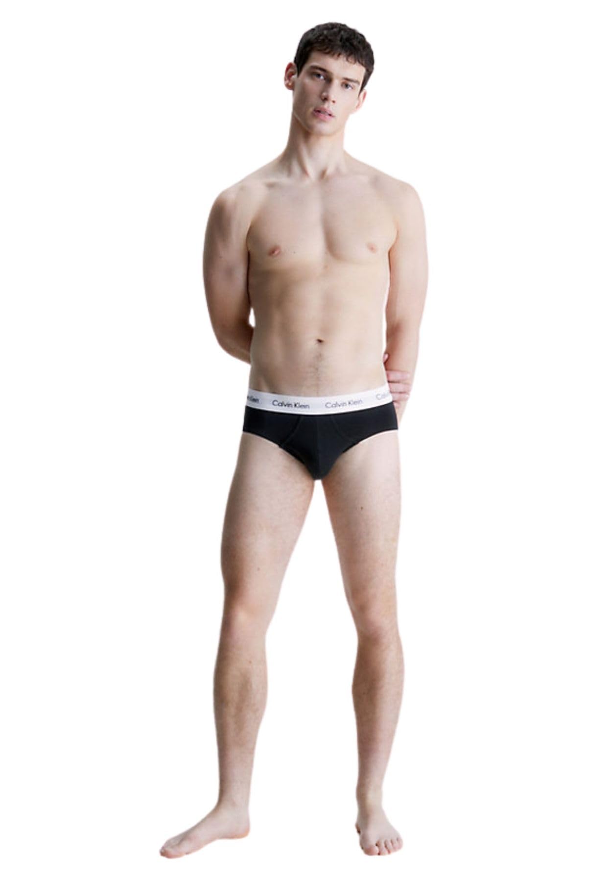 Calvin Klein Slip a Vita Bassa (Pacco da 3) Uomo