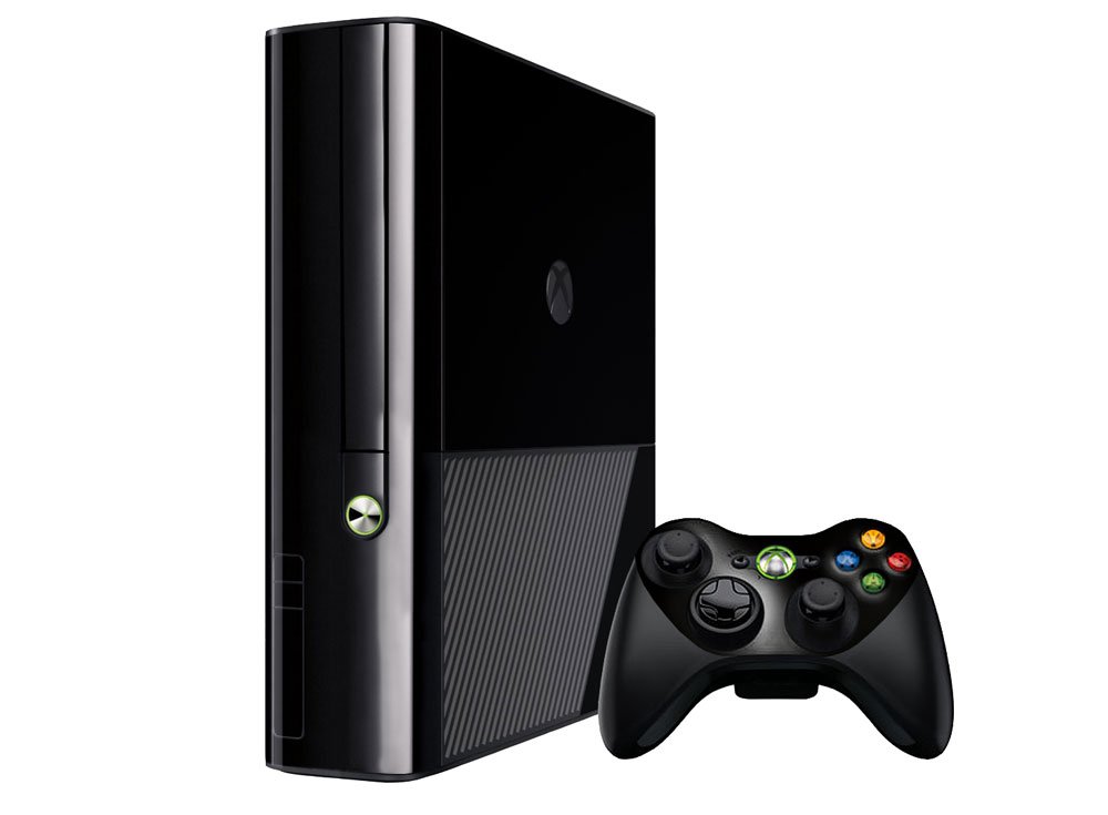 Black Chrome Mirror - Vinyl Decal Mod Skin Kit by System Skins - Compatible with Microsoft Xbox 360E