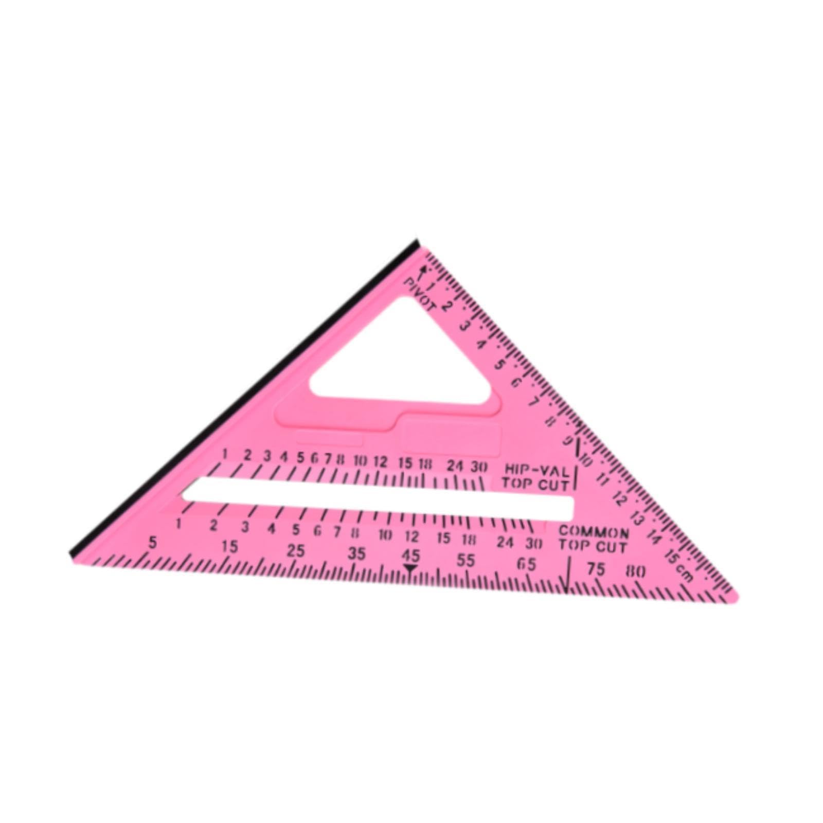Carpentry Triangle Ruler Woodwork for Remodeling Projects Building Machinist Pink|Home & Garden |Tools|Measuring & Layout Tools|Squares