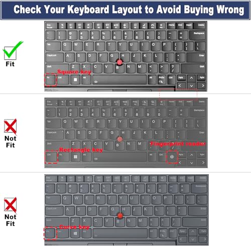 Protector de Teclado Lenovo Thinkpad x1 Carbon 14" Gen 11/10 miniatura 2