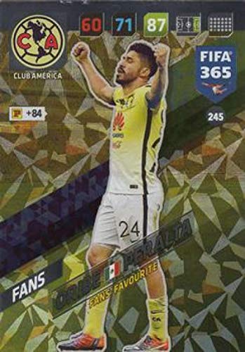 2017-18 Panini FIFA 365 Adrenalyn XL #245 Oribe Peralta Club America Made in Italy by Panini S.p.A Modena Futbol Soccer