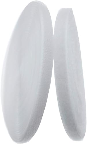 38 pulgadas de ancho x 32.8ft de largo, cinta adhesiva de nailon para coser (blanco, 38 pulgadas x 32.8ft)