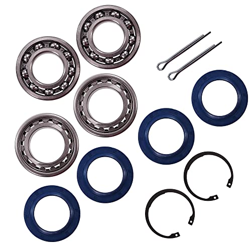 BESTPRICE 4x Radlager hinten Radlagersatz Radlager Set, Kompatibel mit VW