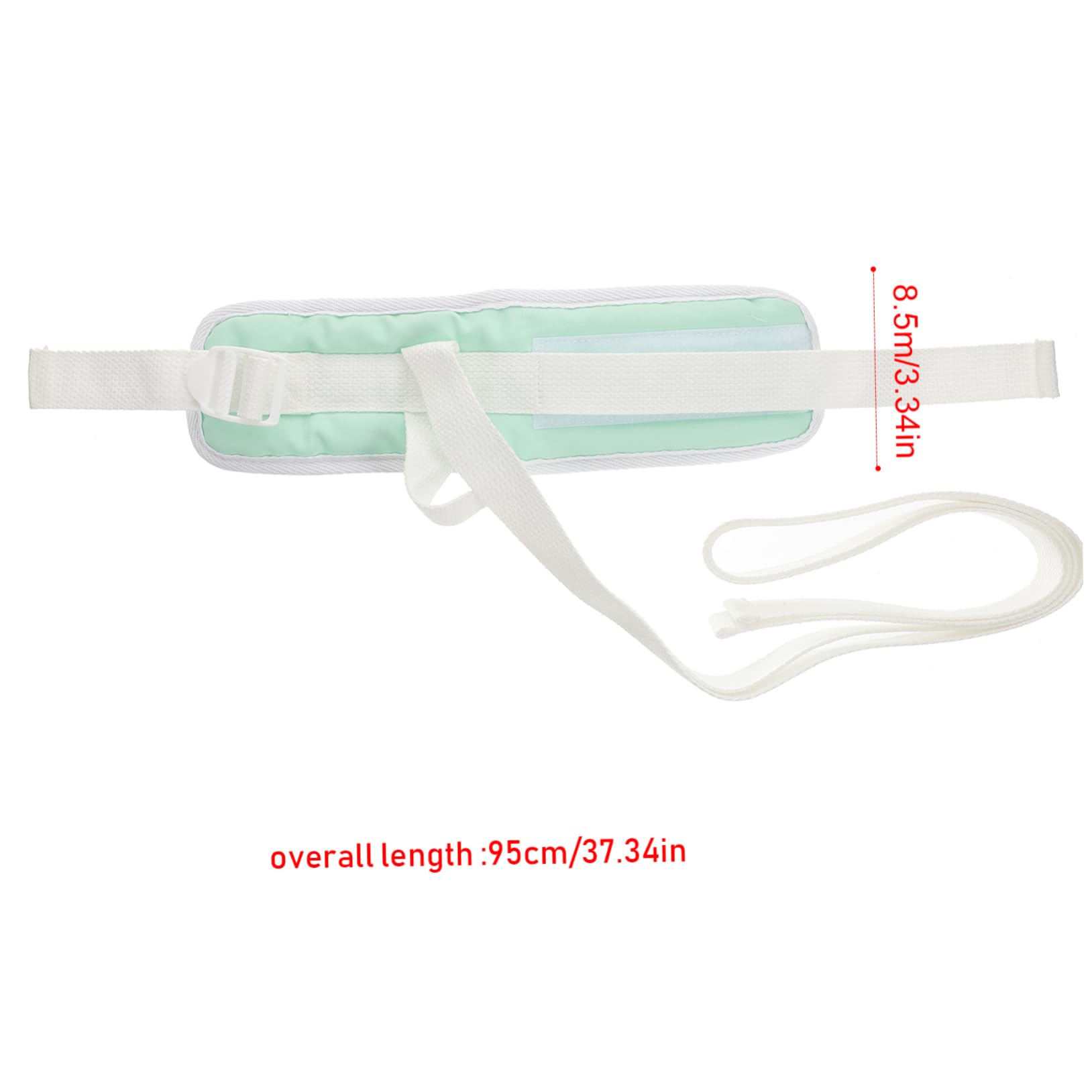 DEARMAMY 2Pcs Patient Strap Comfortable Breathable Limb Protector for and Home Use Durable Strap for Wrist and Ankle Support Lightweight and Easy to Use