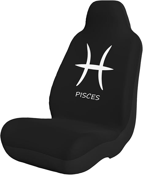 Pisces Sign Universal Truck SUV Car Seat Cover Set Car Interior Seat Covers
