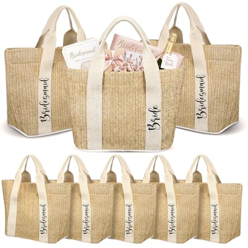 Bolso tote playero para despedida de soltera 8 piezas miniatura 1