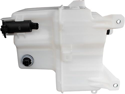 Vista 407 de TRQ Depósito de limpiaparabrisas compatible con Chevrolet Cruze 2016-2019 con luces antiniebla GM1288252 84036025 23365281PFM