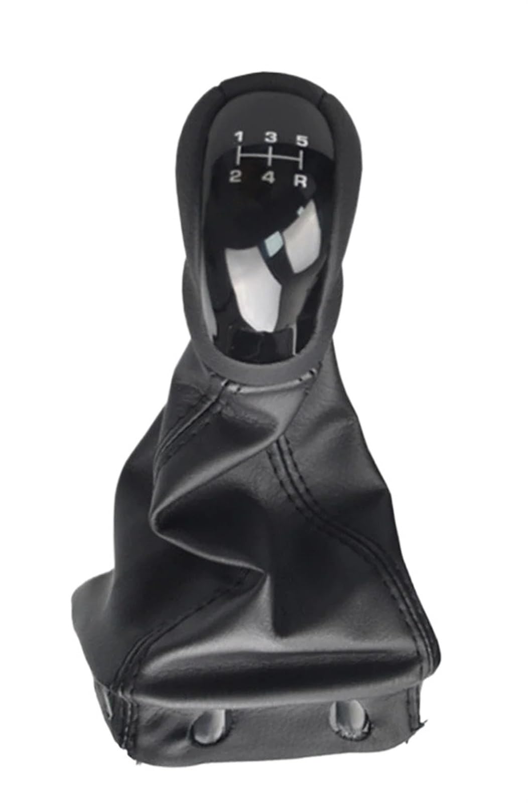 Wxnlbb 5 Speed 5/6 Speed Gear Shift Knob Shifter Lever Gaiter Boot Compatible With Mercedes-Benz W168 A Class 1997-2004(5 Speed)