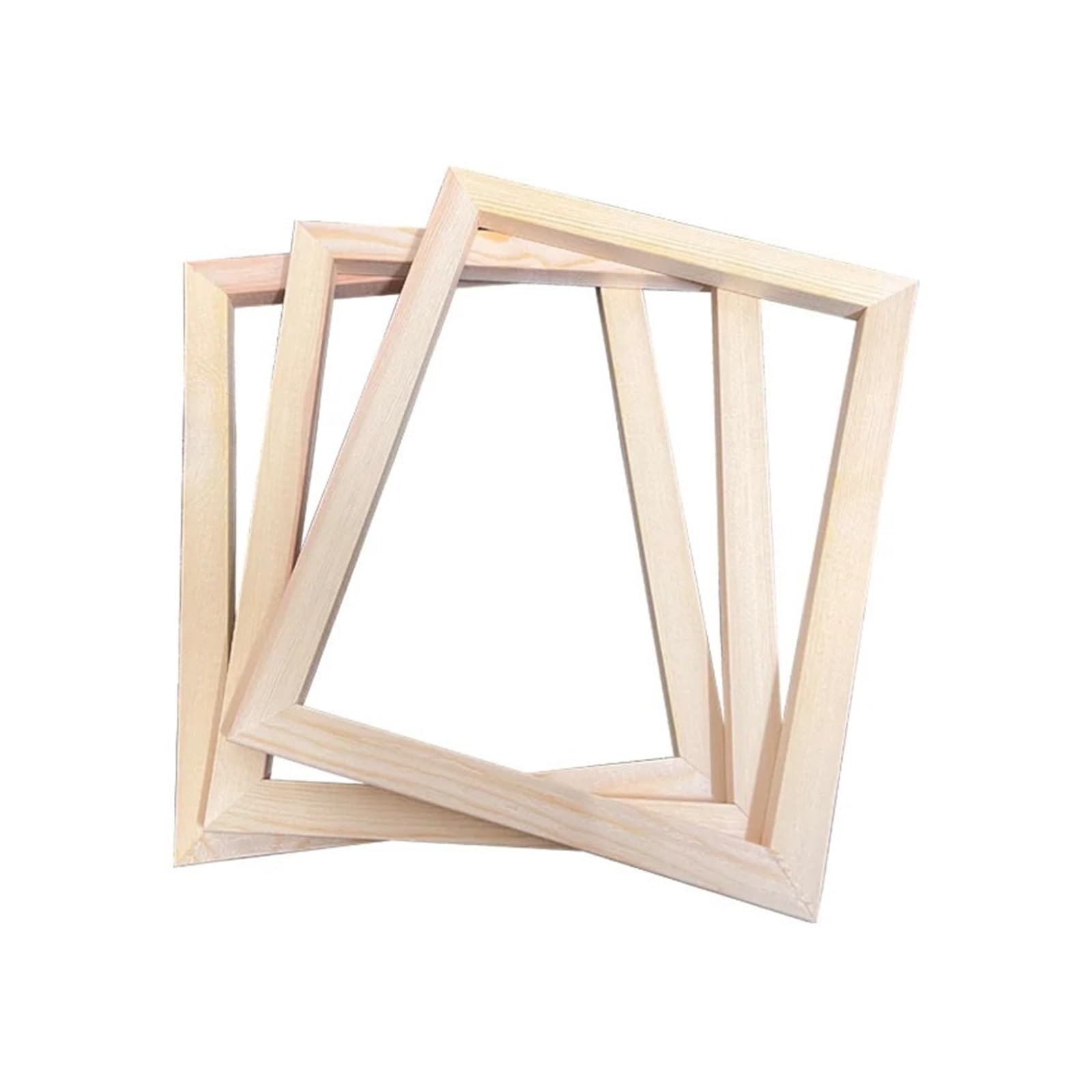 Marco de Fotos Marco de madera for fotos, 3 piezas, tamaño A4, 30 x 40, marco de lienzo for pared, cuadro de pintura de diamante y póster, marco de pared de pino, decoración de pared for el hogar Para