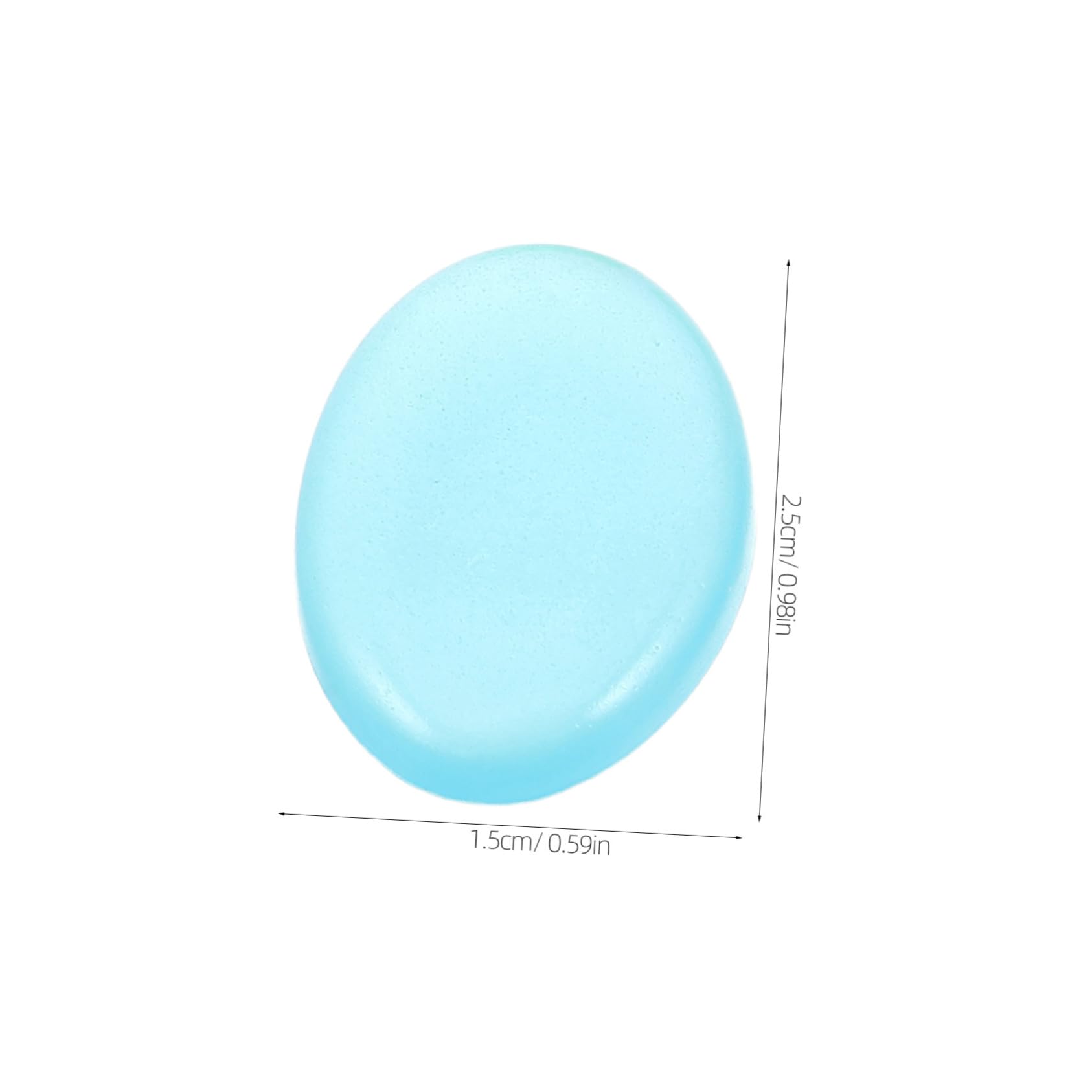 500 Pezzi Ciottoli Luminescenti in Resina per Vasca e Giardino Pietre Decorative Nottilucenti Blu-verde per Sentieri Esterni e Decorazioni Vasca