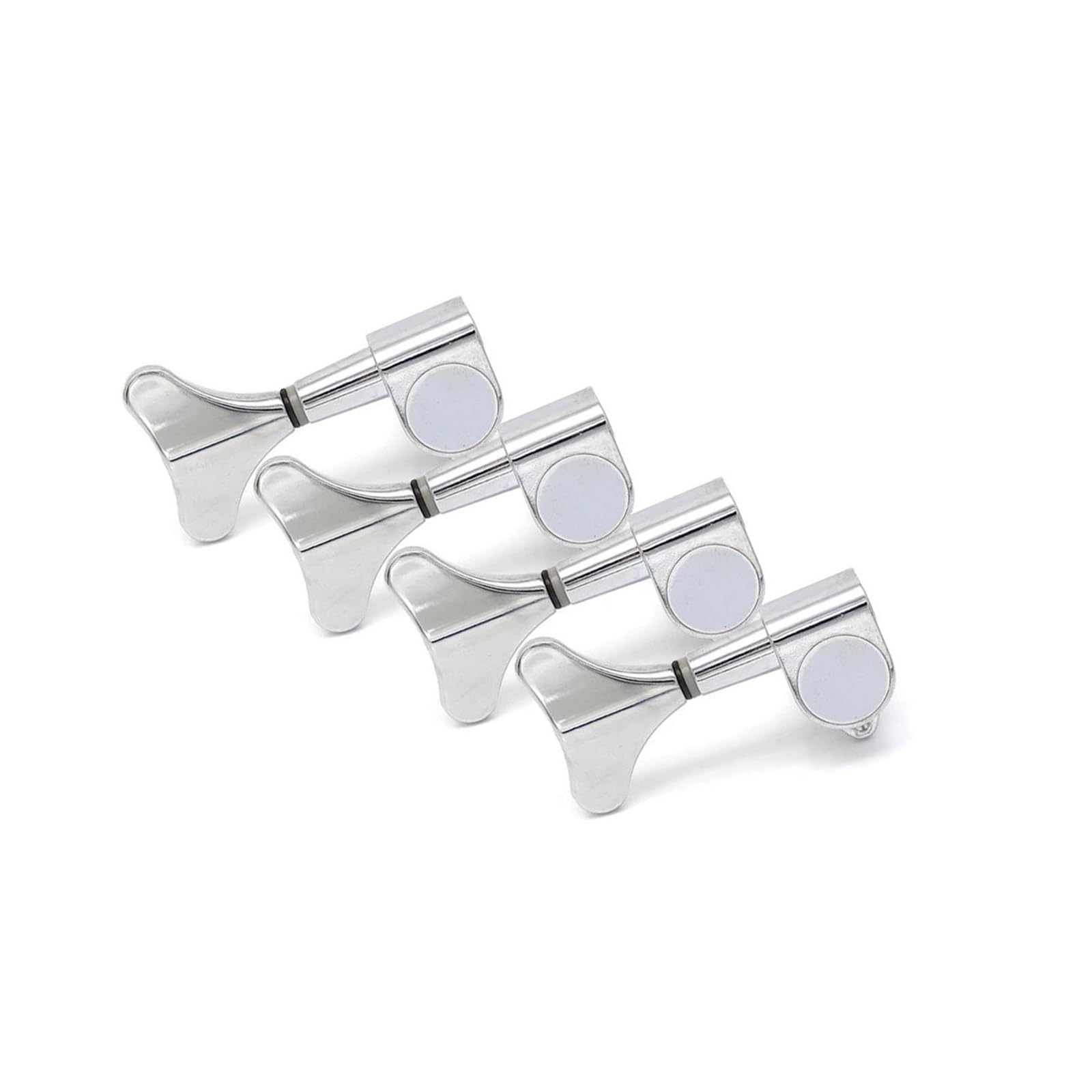 Accesorios Para Clavijas De Afinación De Guitarra Sintonizador De Bajo De 4 Cuerdas Para Principiantes 4L/4R Accesorios Profesionales Para Instrumentos De Guitarra(4L Chrome)