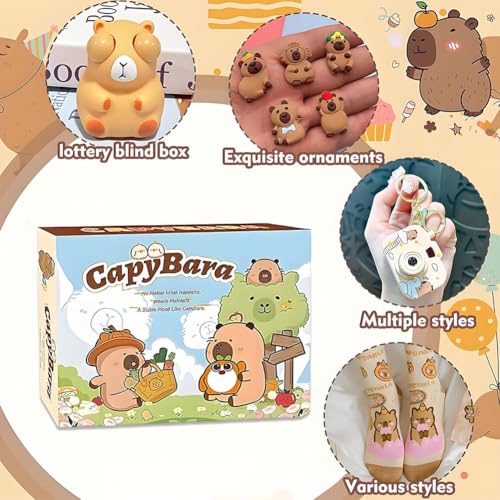 Capybara boîte aveugle 17 cases avec bijoux fille et chaussettes - 3