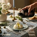 Dear Olives™ – Huile d'olive extra vierge primée - Naturellement riche en polyphénols - Acidité exceptionnellement basse - Première récolte Cold Pressed Unique-Origine Tunisienne EVOO - La récolte fraîche est parfaite pour tremper, drizzling et cuisiner - Individuellement Nombre