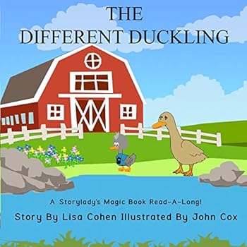 Paperback The Different Duckling: A Storylady Read-A-Long Book