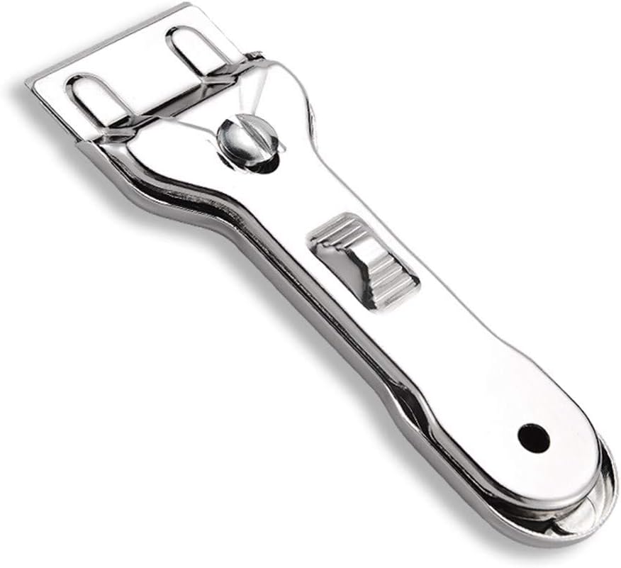 Stainless Steel Non Scratch Hob Scraper Used for Floor Cement Ceramic Tile Induction Cooker Surface Glass