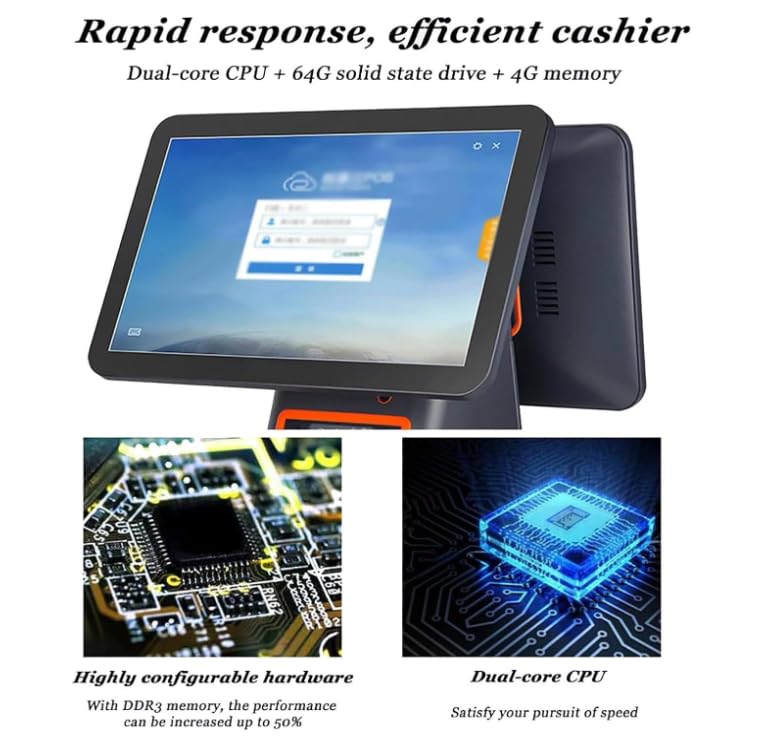 Amazon.com: Smart Cash Register, All-in-One Cash Register, LCD
