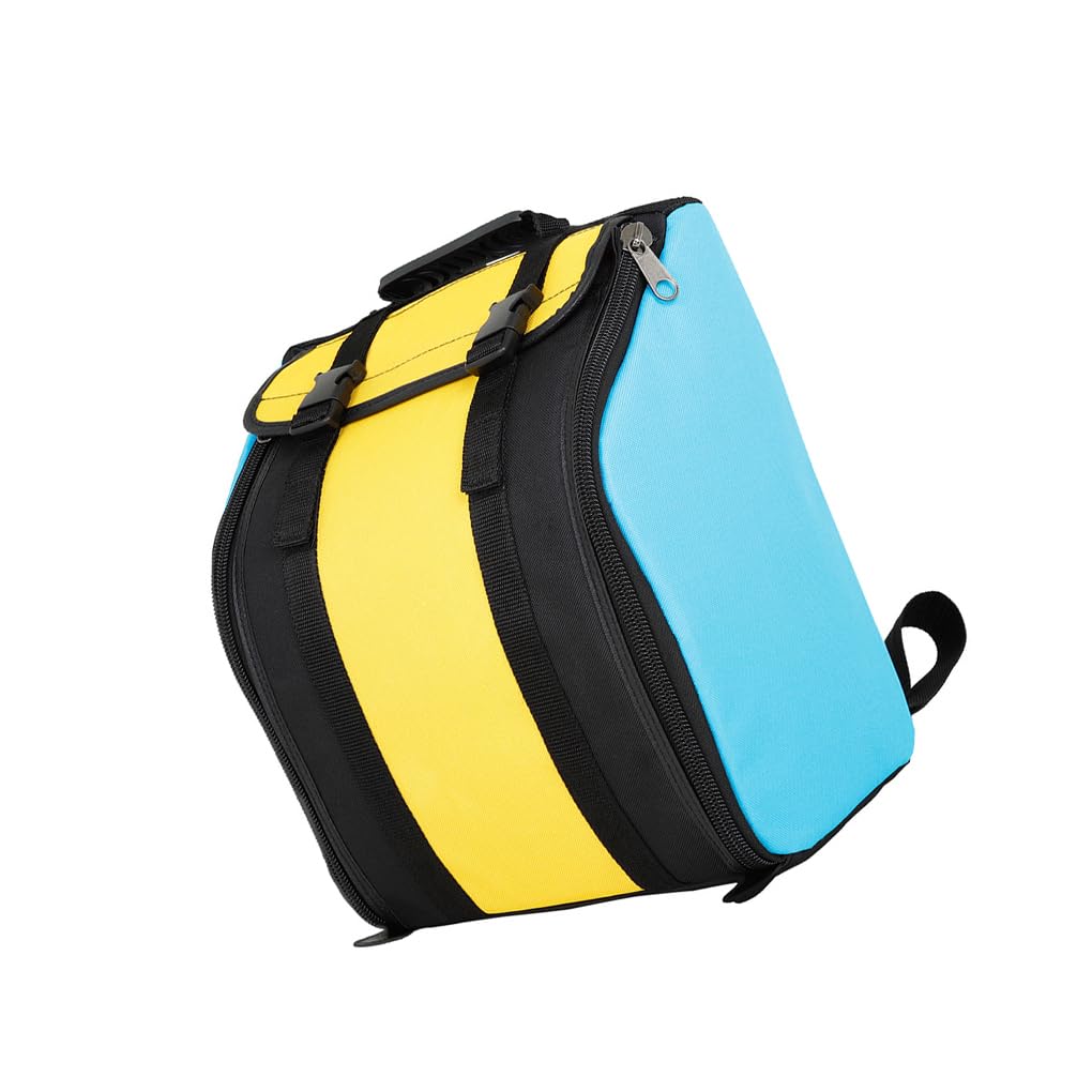 Mochila portátil de acordeón de 22 Teclas, Bolsa de Almacenamiento de Tela Oxford de Hombro Ajustable Reutilizable, Estuche de Transporte para acordeones para Principiantes