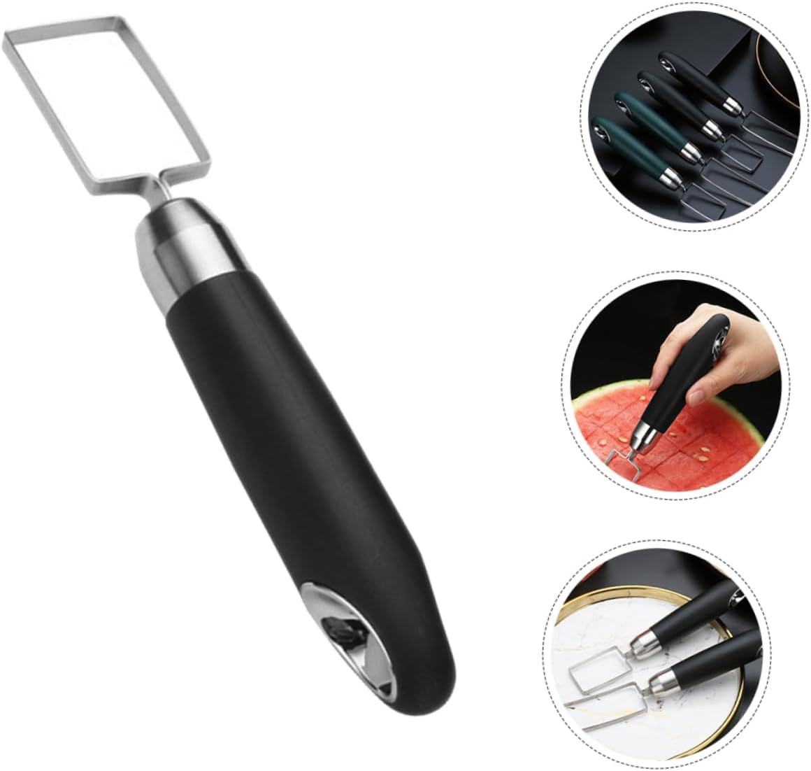 Stainless Steel Watermelon Slicer Cutter Portable Fruit Cutting Tool